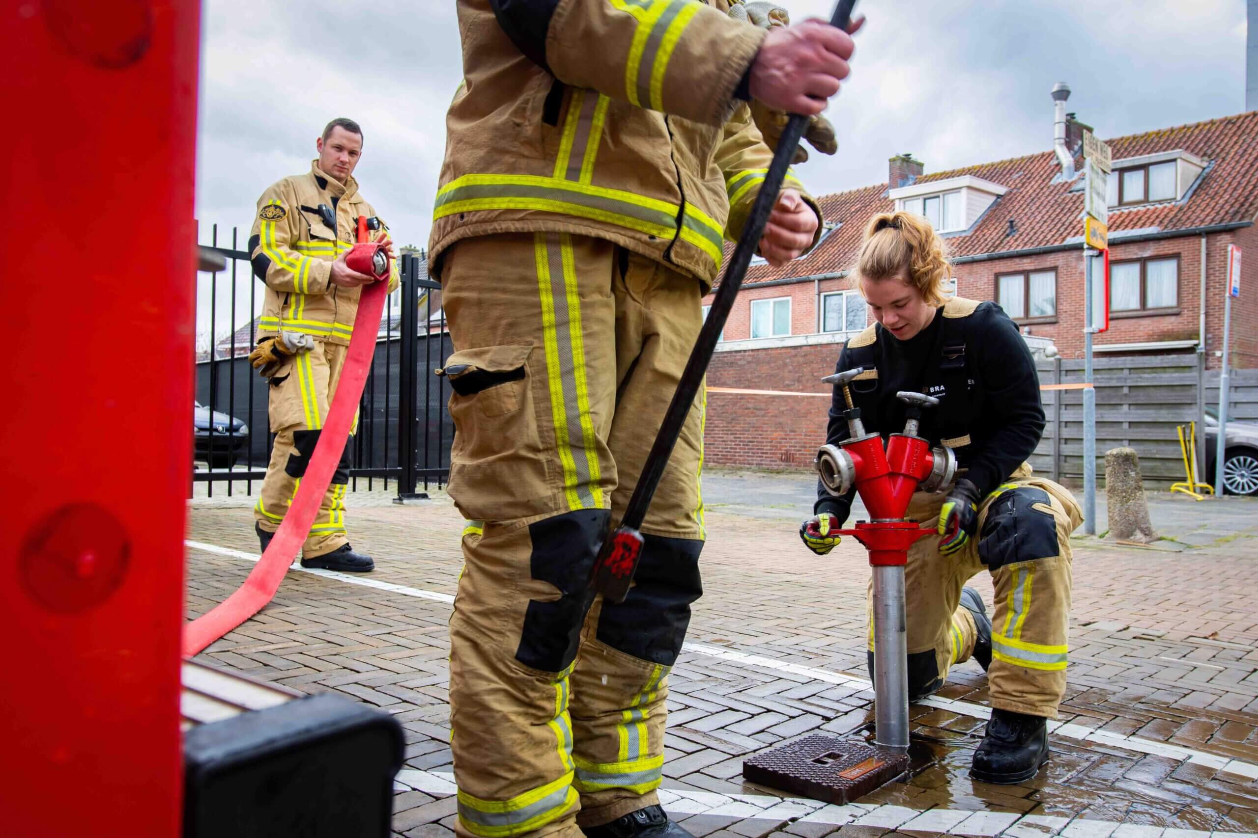 Beaudine, brandweervrouw van Kazerne Diemen