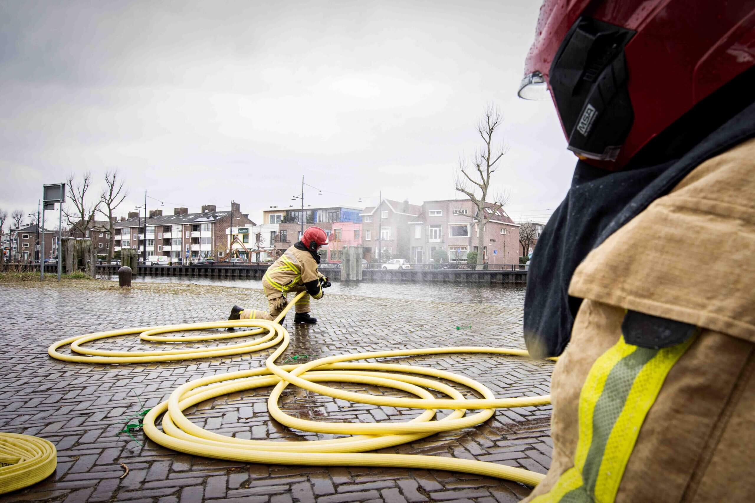 Beaudine, brandweervrouw van Kazerne Diemen