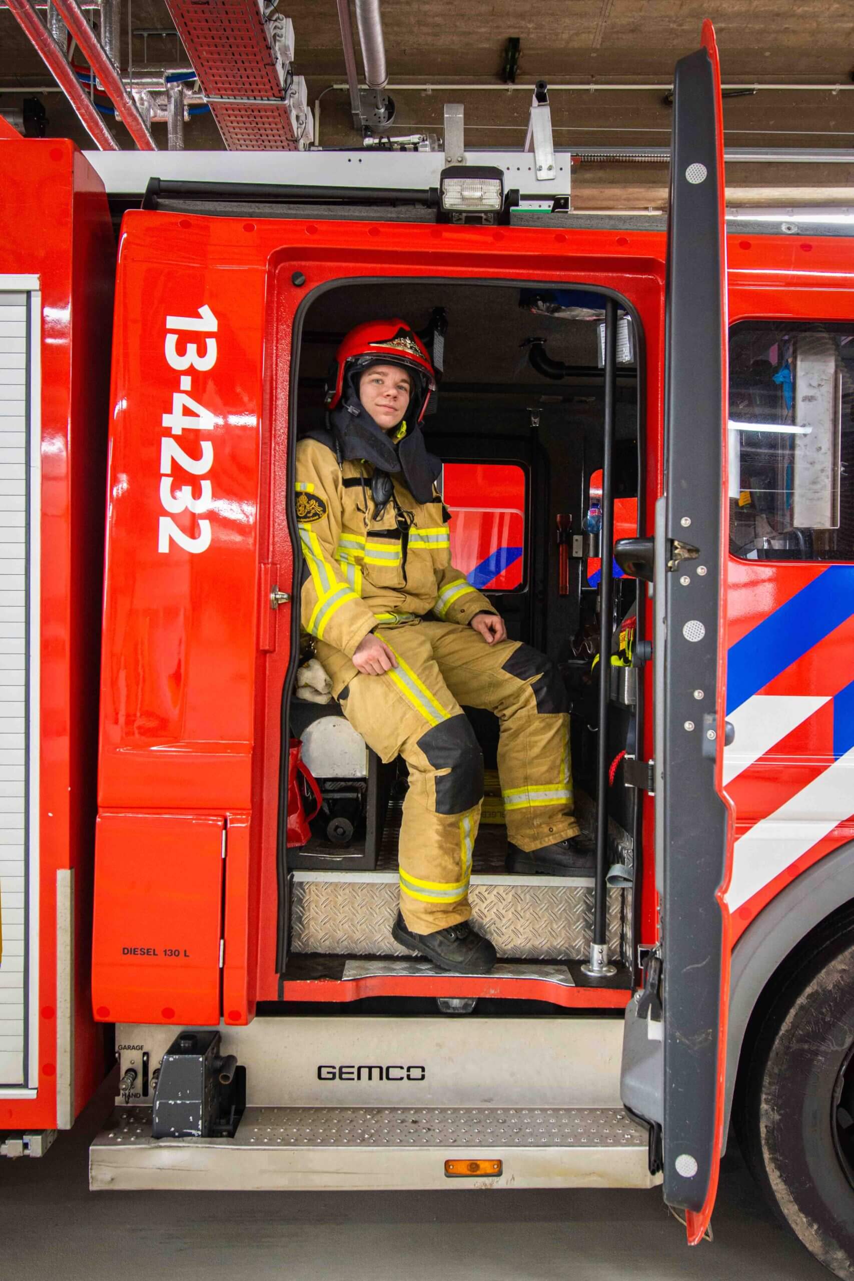 Beaudine, brandweervrouw van Kazerne Diemen